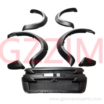 DMAX 2021 facelift fender front bumper bodykit